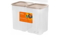 Набор контейнеров для специй Sugar&Spice Honey 0,2л х 2шт латте                         